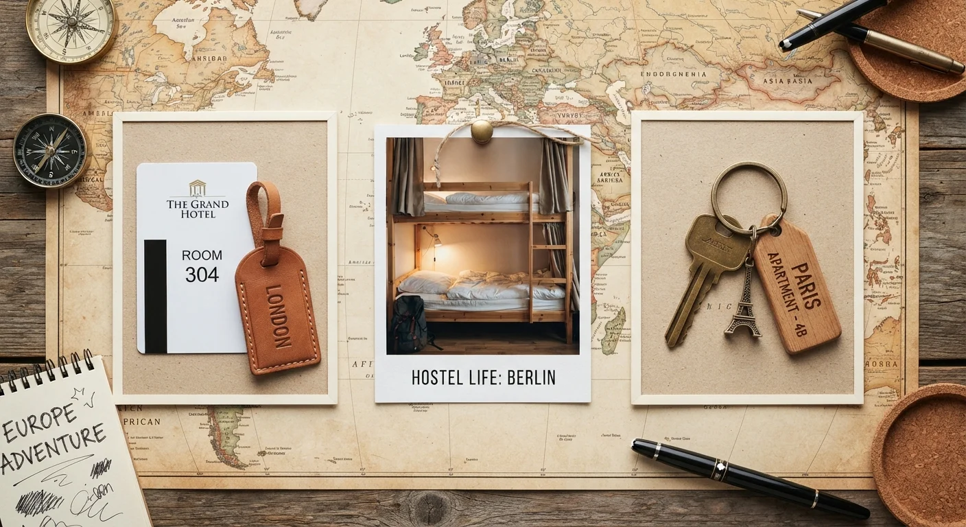 Accommodation Trade-Offs: Hotels, Hostels, Apartments, and Everything Between