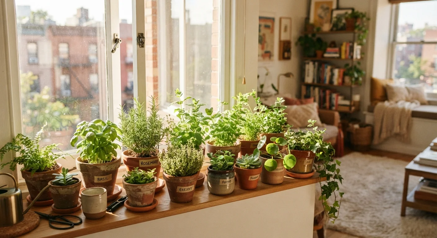 Apartment Gardening from the Ground Up