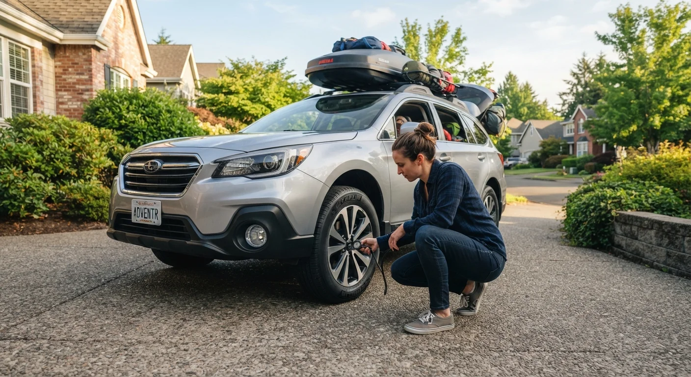 Before Every Long Road Trip: A Pre-Drive Vehicle Check