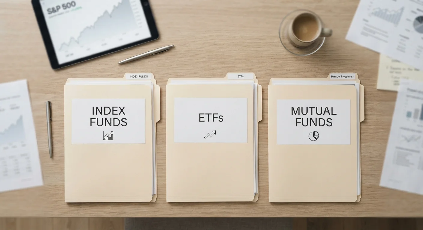 Index Funds, ETFs, and Mutual Funds: A Plain-Language Breakdown