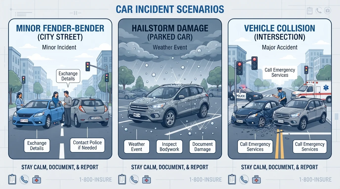 Liability, Comprehensive, and Collision — What Each One Actually Covers