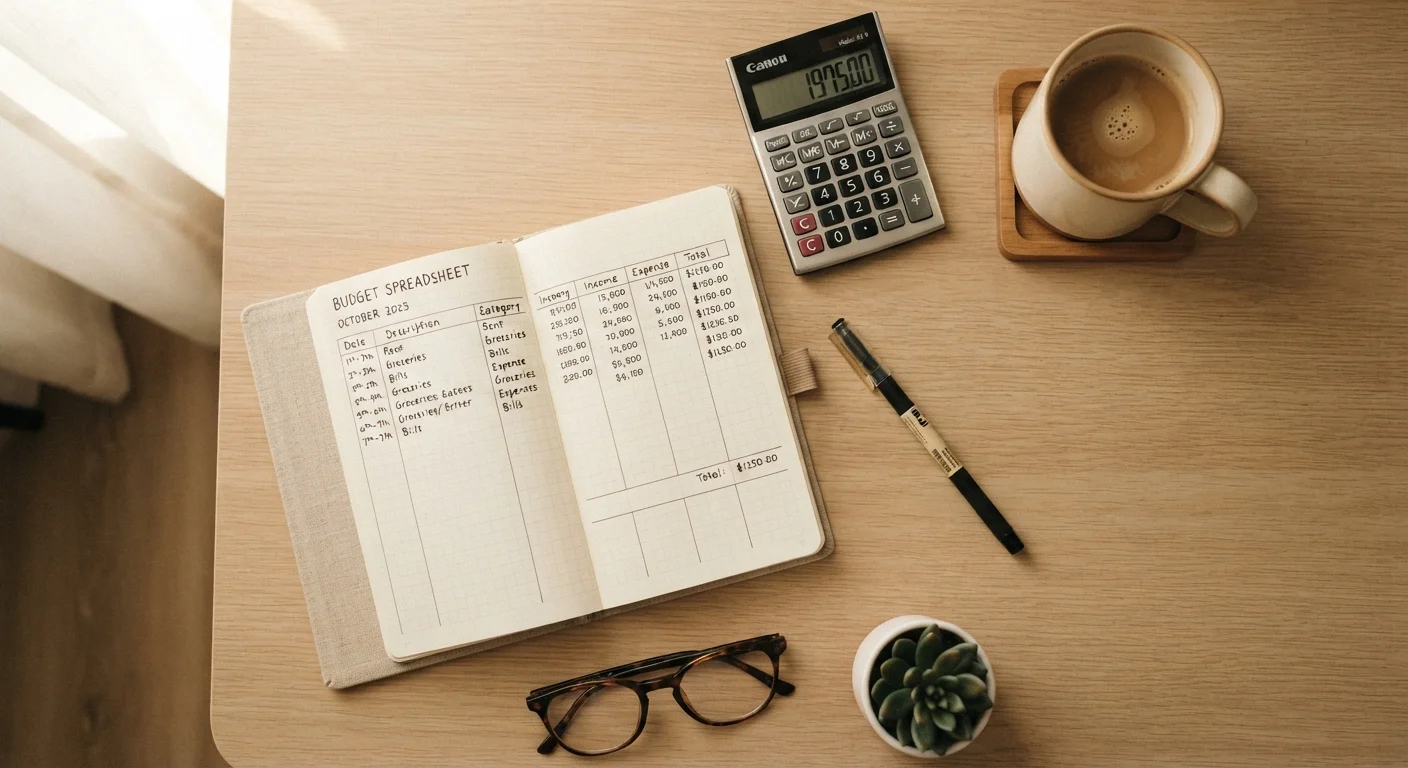 Monthly Budget Reset Checklist