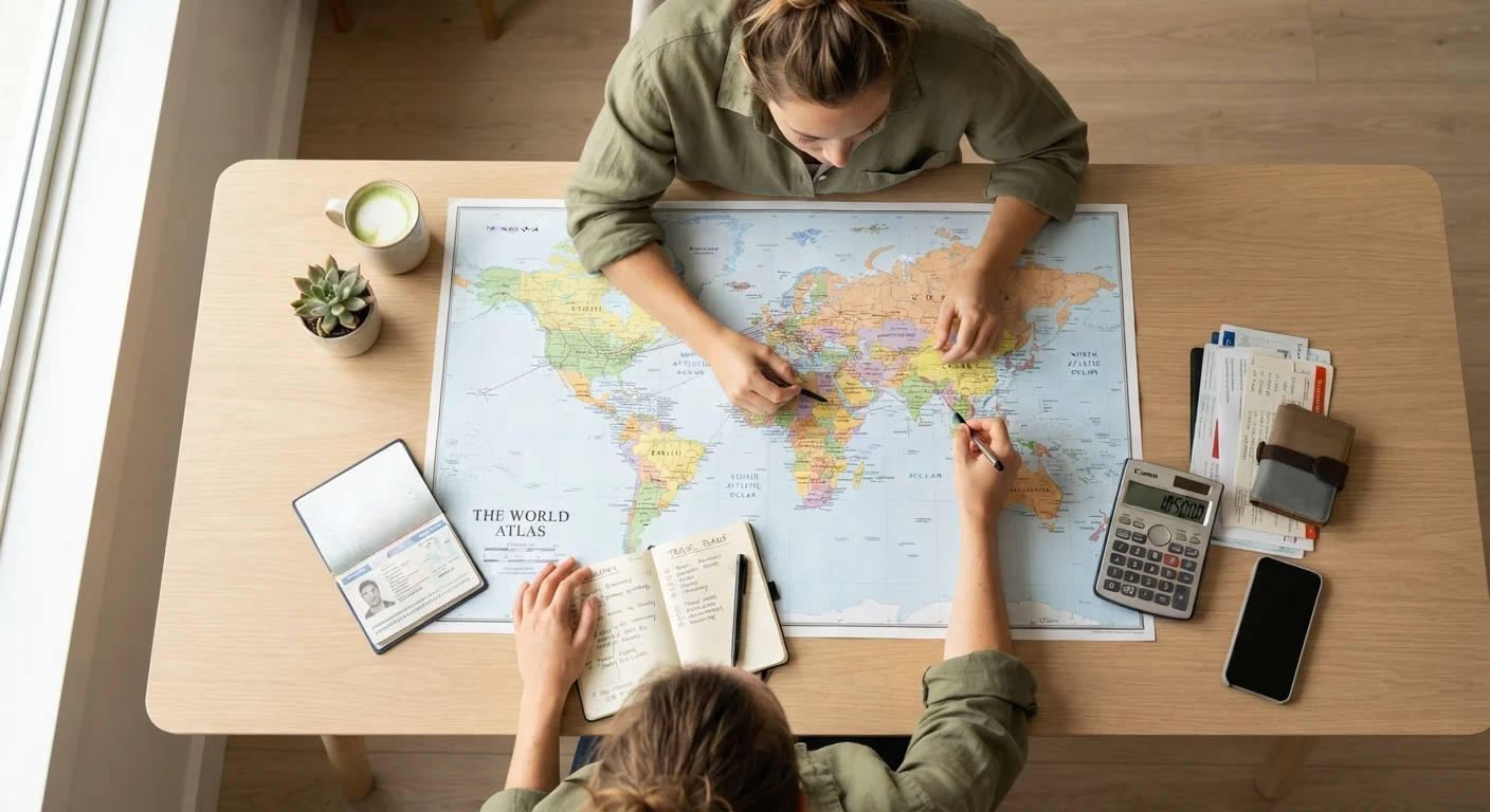 Planning a First International Trip on a Tight Budget: An End-to-End Walkthrough
