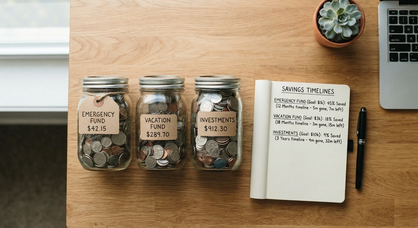 Savings Goals That Actually Stick: How to Structure Them by Timeline