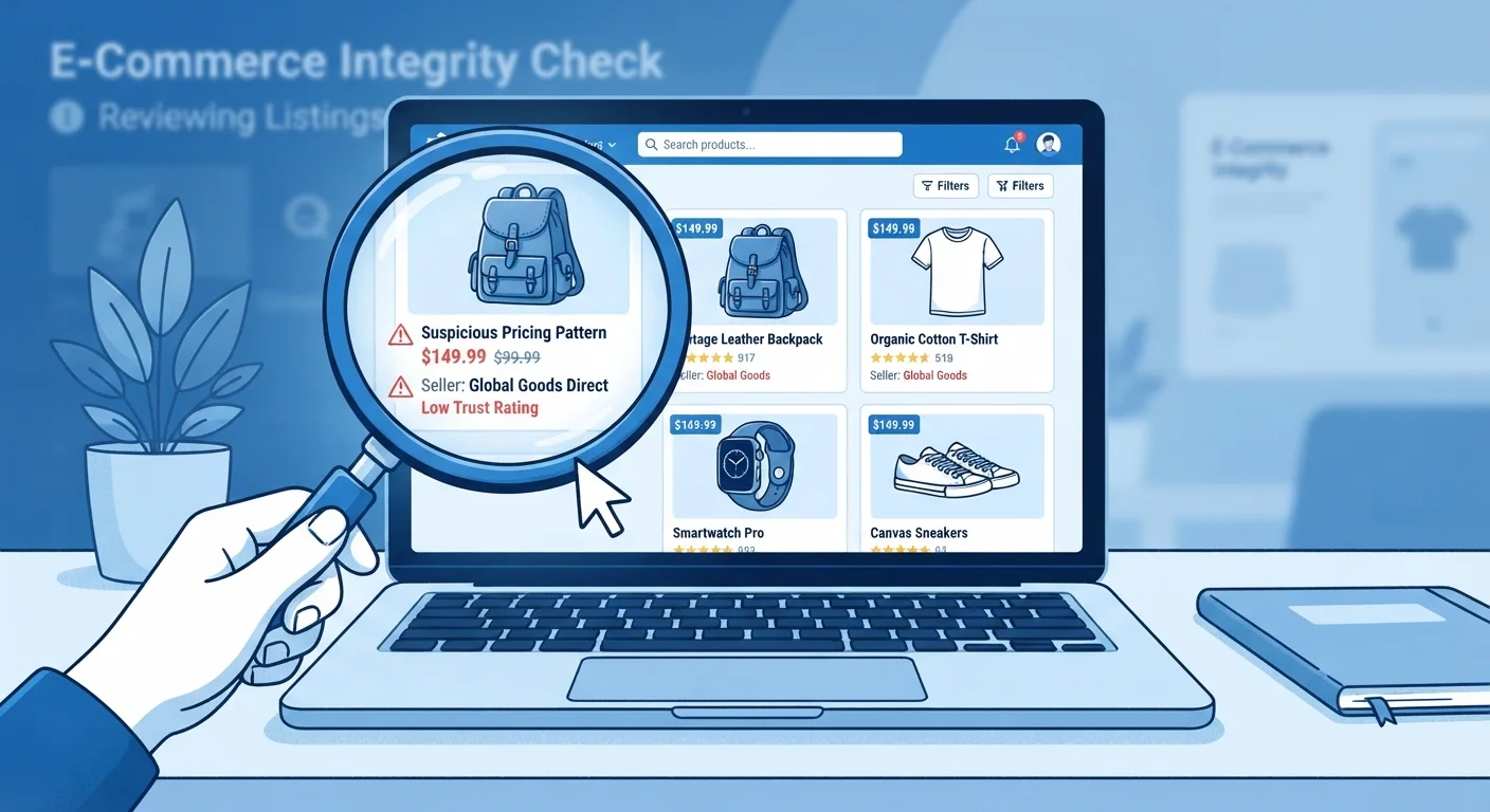 The Anatomy of a Suspicious Online Listing