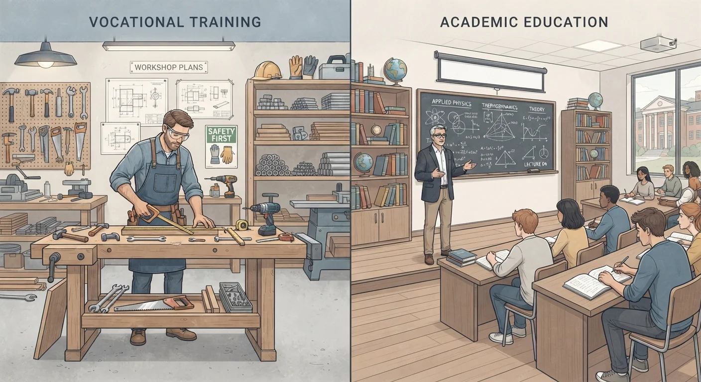 Trade School vs. University: Weighing Long-Term Returns